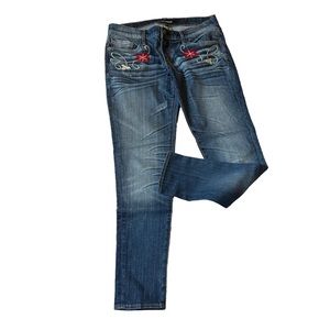 Driftwood Embroidered Jeans